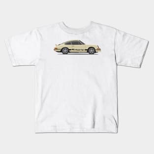 supercar 911 carrera rs turbo 1972 side cream Kids T-Shirt